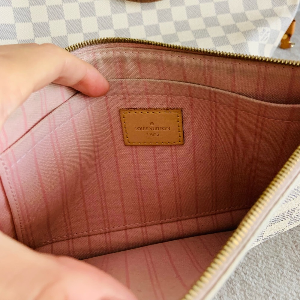LV Neverfull MM 100%Authentic Includes: ♥️box wristlet and receipt! - Picture 15 of 15